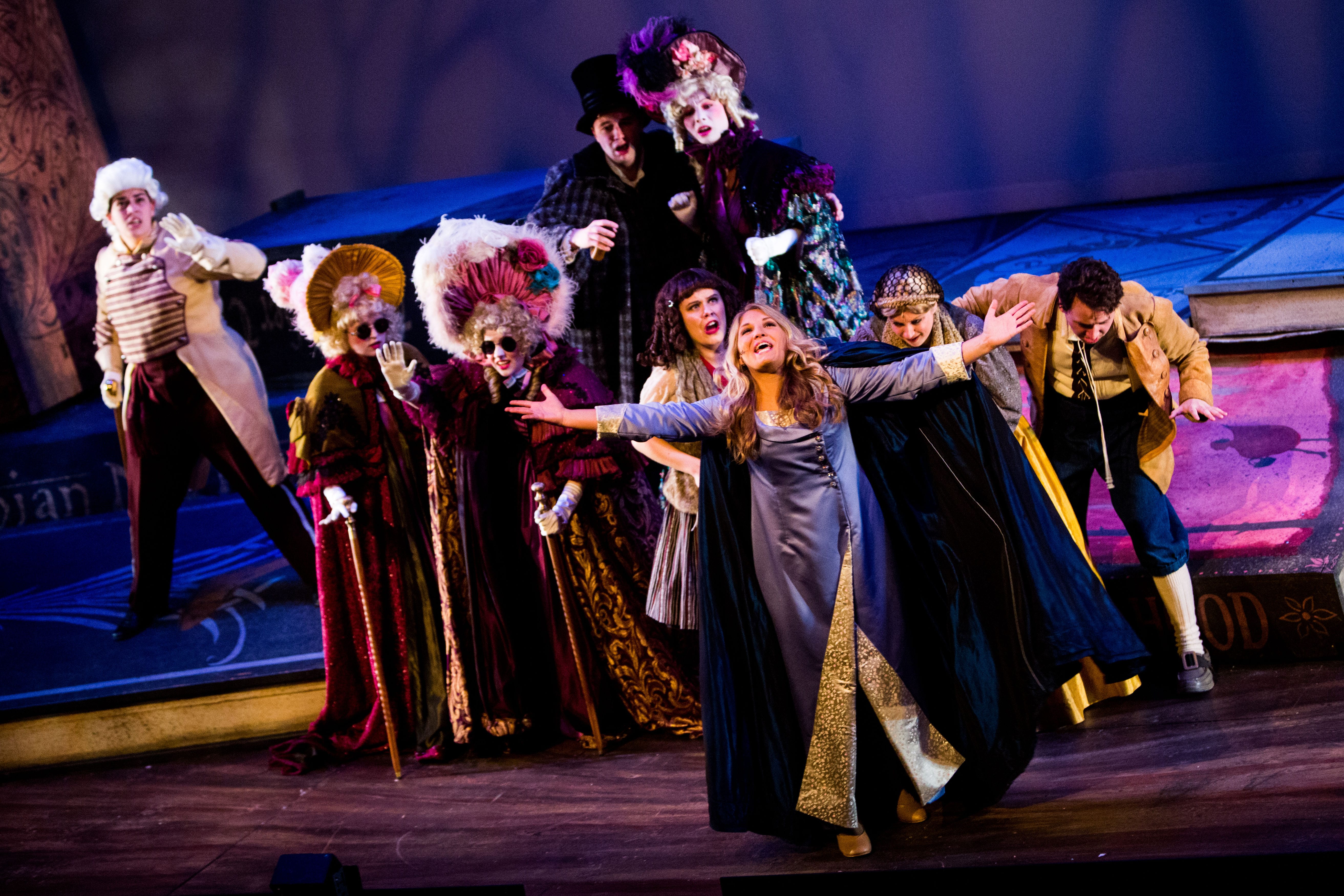 Into the Woods cast singing